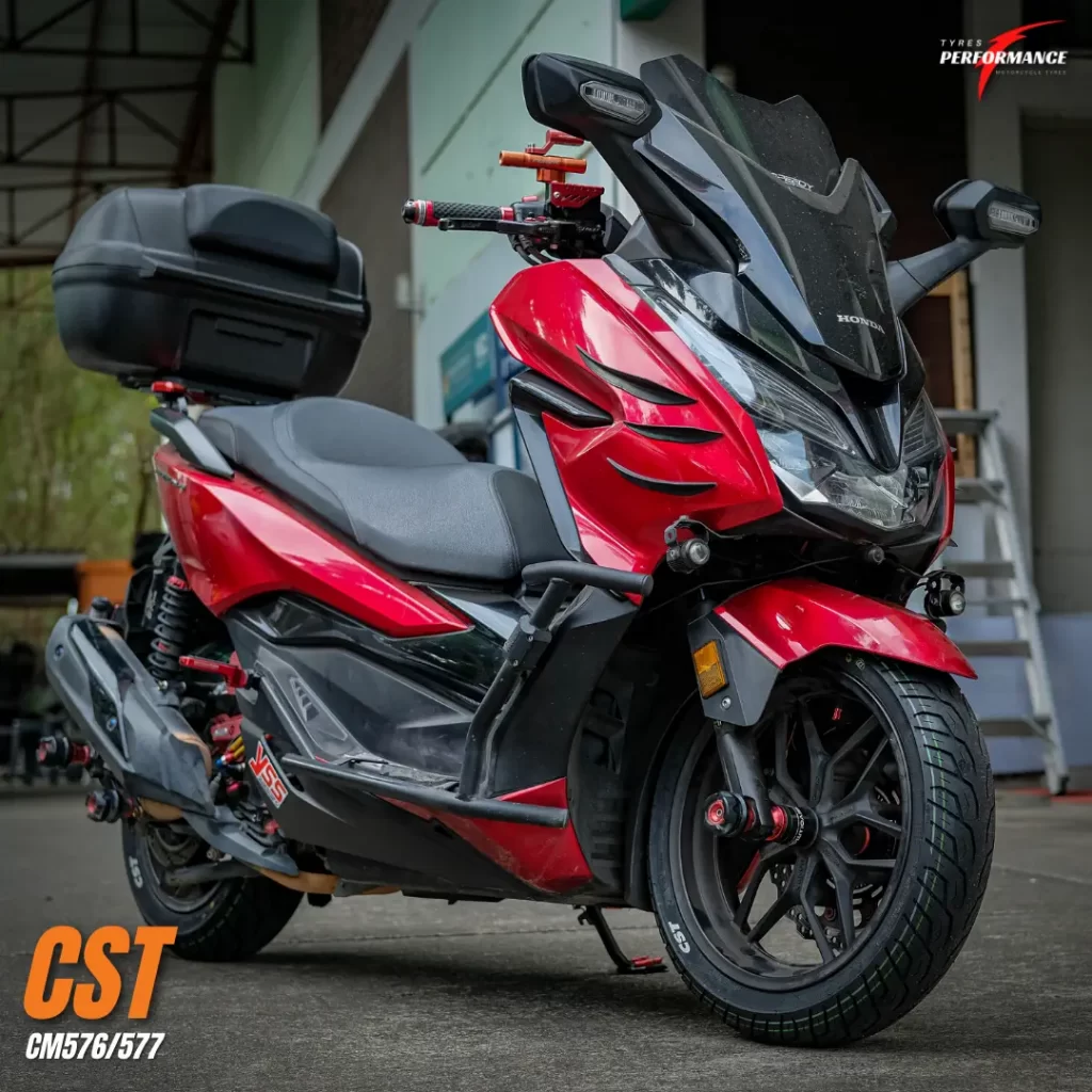 ยาง CST CM-576/577 สำหรับรถ FORZA300 FORZA350​
