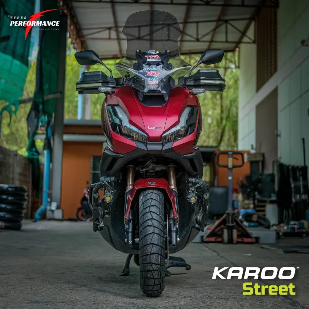 ยาง METZELER KAROO STREET สำหรับ Forza,Xmax และ ADV350