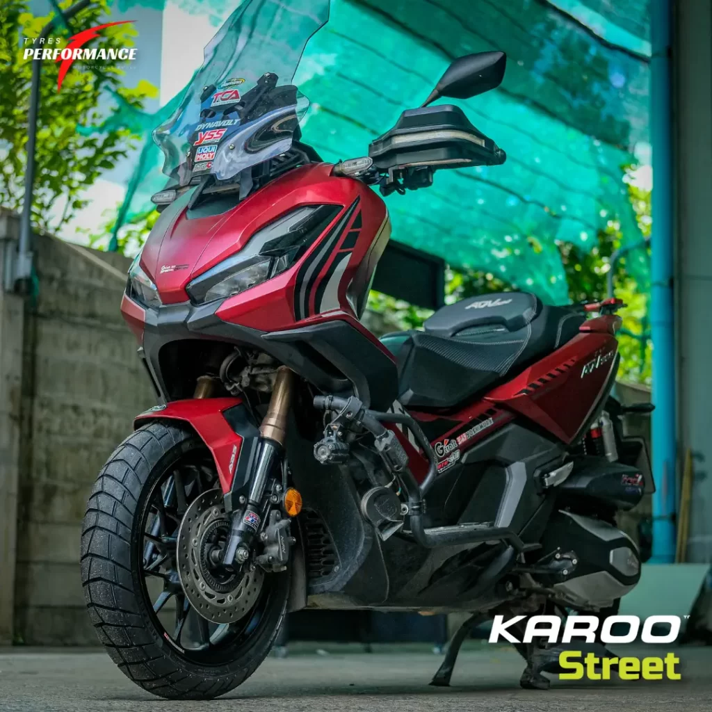 ยาง METZELER KAROO STREET สำหรับ Forza,Xmax และ ADV350