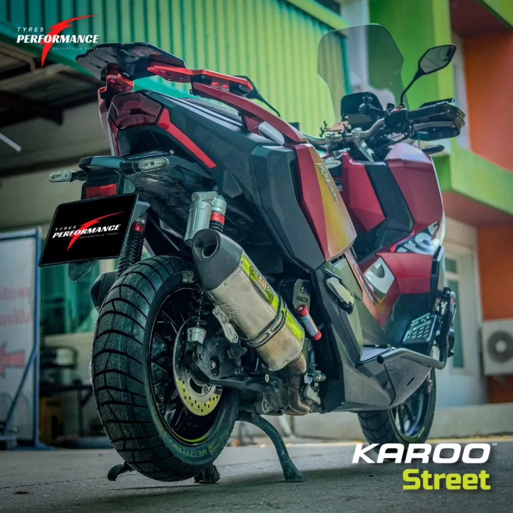 ยาง METZELER KAROO STREET สำหรับ Forza,Xmax และ ADV350