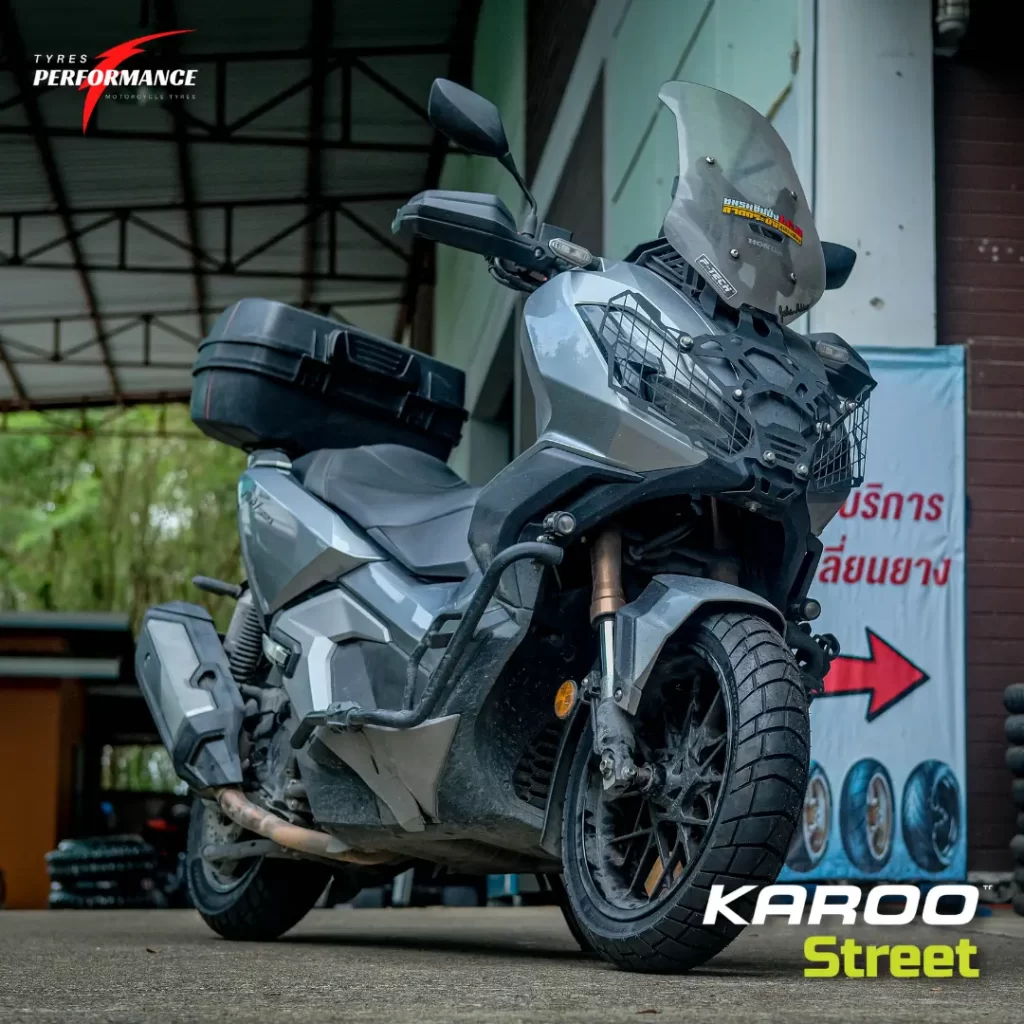 ยาง METZELER KAROO STREET สำหรับ Forza,Xmax และ ADV350