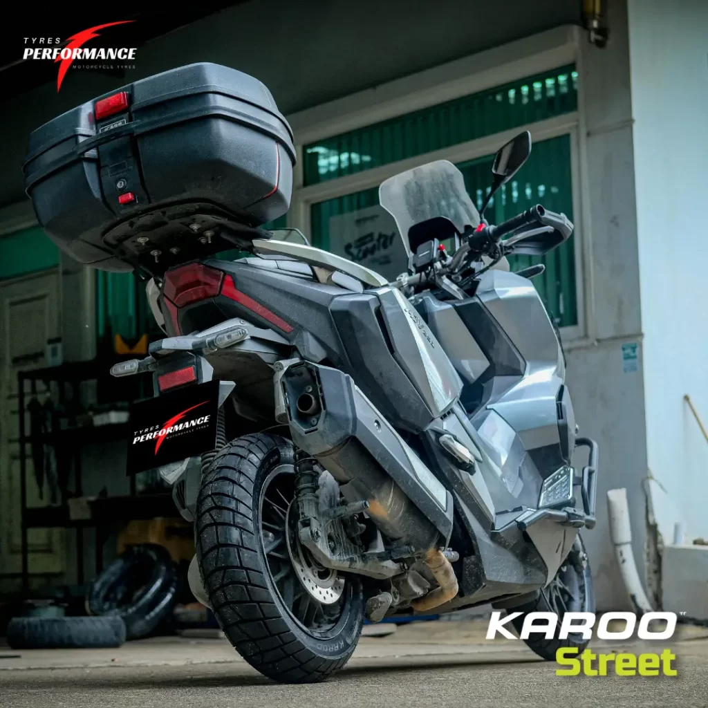 ยาง METZELER KAROO STREET สำหรับ Forza,Xmax และ ADV350