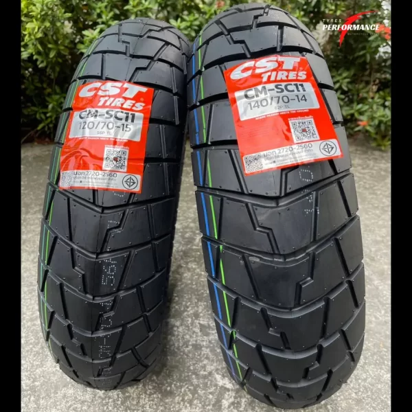 CM-SC11 ยางสำหรับ X-MAX, FORZA300/ 350, ADV350
