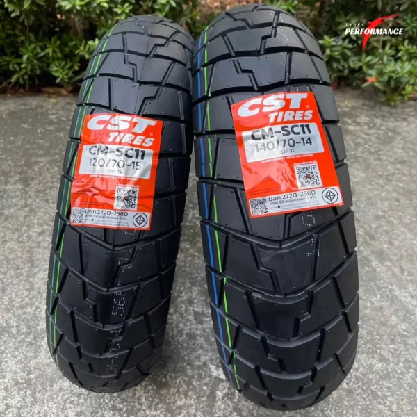 CM-SC11 ยางสำหรับ X-MAX, FORZA300/ 350, ADV350